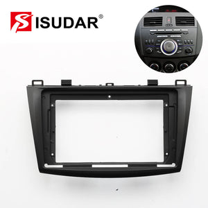 ISUDAR Car Refitting DVD Panel Dash Fascia Radio For Mazda 3 2010-2013
