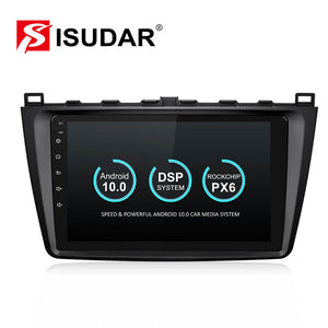 Isudar  9 inch Android Auto Radio GPS For Mazda 6 2 3 GH 2007-2012 - ISUDAR Official Store