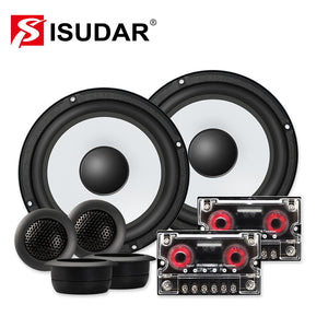 SUDAR SU601 Hifi Car Component Speaker System 6.5 Inch 2 Way Vehicle Door - ISUDAR Official Store