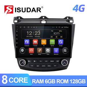 T72 QLED 1280*720P Android 10 Car Radio For Honda/Accord 7 2003-2007 - ISUDAR Official Store