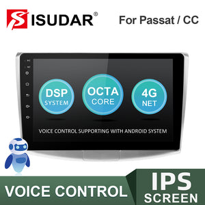 Android Autoradio with canbus for Passat B6 B7/VW/Volkswagen/Passat CC - ISUDAR Official Store