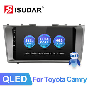 ISUDAR V72 8 core 128G Android 10 For Toyota Camry 7 XV 40 2006-2011 - ISUDAR Official Store