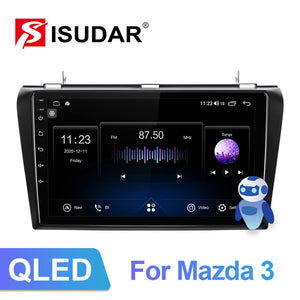 ISUDAR V72 QLED Built in carplay Android 10 Auto Radio For MAZDA 3 2004 2005 2006-2009 - ISUDAR Official Store