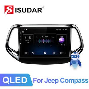 ISUDAR Android 10  Carplay V72 Car Radio For Jeep Compass 2 MP 2016 2017 2018 2019 - ISUDAR Official Store