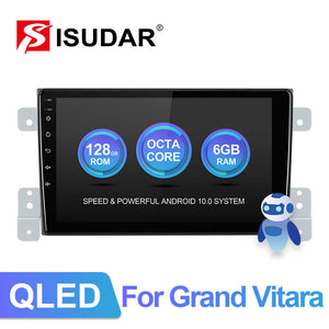 ISUDAR QLED 4G Sim card Android 10 Car Radio For SUZUKI/Grand Vitara - ISUDAR Official Store