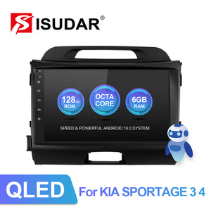 Isudar QLED RDS Car DVD player For KIA Sportage 2010 2011 2012 2013-2016 - ISUDAR Official Store