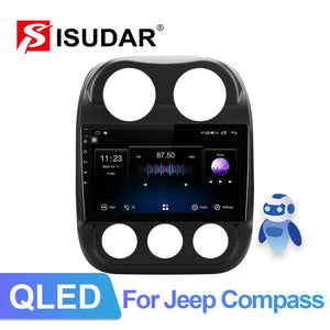 ISUDAR QLED 1280*720P V72 Car Radio For Jeep Compass 1 MK 2009-2015 - ISUDAR Official Store