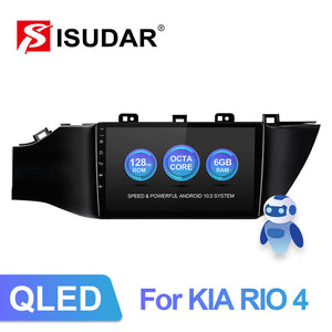 Isudar Octa Core 4G Auto Radio For KIA K2 RIO 4 2016-2019 - ISUDAR Official Store