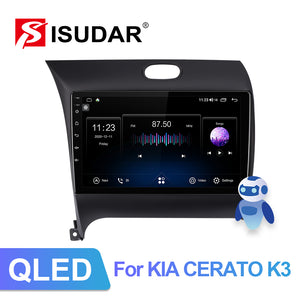 Isudar Canbus QLED Screen 4G Auto Radio For Kia/K3/Cerato FORTE 2013-2017 - ISUDAR Official Store