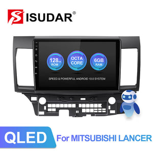 ISUDAR QLED 4G Sim card Android 10 Car Radio For MITSUBISHI/LANCER 2007 2008- - ISUDAR Official Store