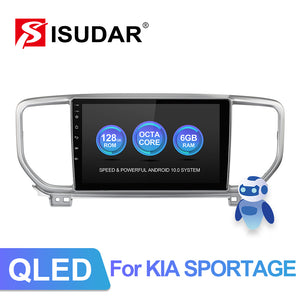 Isudar QLED RDS Car DVD player For KIA/KX5/Sportage 3 4 2016 2017 2018 2019 - ISUDAR Official Store