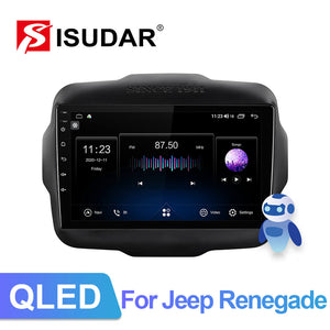 ISUDAR QLED Voice control Android 10  V72 Car Radio For Jeep Renegade 2012-2018 - ISUDAR Official Store