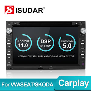 Isudar Android 11 Car Radio For VW/T5/GOLF/POLO/TRANSPORTER/Passat b5 - ISUDAR Official Store