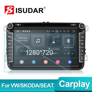 Isudar Voice control 2 Din 8 inch PX6 Android 11 Radio For VW/Golf/Tiguan/Skoda - ISUDAR Official Store