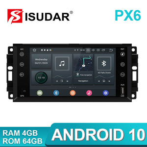 Isudar PX6 Android 10 1 Din Car Multimedia Auto Radio For Jeep/wrangler/patriot/compass - ISUDAR Official Store