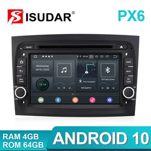 Isudar PX6 1 Din carplay Android 10 For Fiat/doblo/bravo/Vans - ISUDAR Official Store
