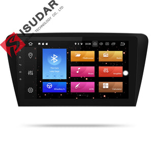 ISUDAR 2 Din Auto Radio Android 9 Octa core For Skoda/Octavia 2014- - ISUDAR Official Store