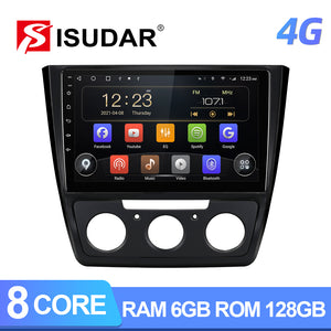 RAM 6GB CANBUS 4G Android 10 Car Radio For Skoda Yeti 2009 2010 2011 2012 2013 - ISUDAR Official Store