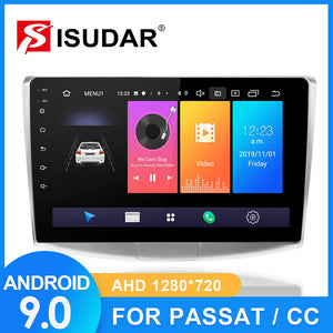 ISUDAR L49 Car Radio For VW/Volkswagen/Magotan/Passat B6 B7 2 din Android 9 - ISUDAR Official Store