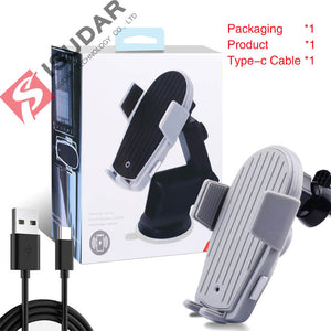 ISUDAR Qi 10W Car Wireless Charger For iPhone/Samsung/HUAWEI Mate - ISUDAR Official Store