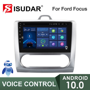 ISUDAR V57S Voice Control 2 Din Android Auto Radio For Ford/Focus 2 Mk 2 2004-2011 - ISUDAR Official Store