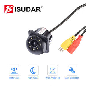 Isudar Rear Camera 8 LED With HD Night Vision 170 Degree with 6M cable - ISUDAR Official Store
