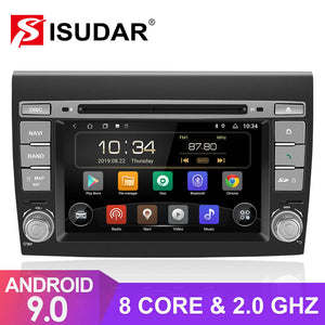 Isudar T8 2 Din Auto Radio Android 9 For Fiat/Bravo 2007 2008 2009 2010 2011 - ISUDAR Official Store