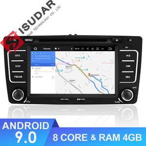 ISUDAR 2 Din Auto Radio Android 9 Octa core For SKODA/Yeti/Octavia 2009 2010 2012 - ISUDAR Official Store